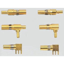 1 pcs - RS PRO , Male Gold , Copper Alloy , Backplane Connector Contact