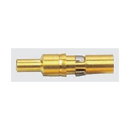 1 pcs - RS PRO , Male Gold , Copper Alloy , Backplane Connector Contact
