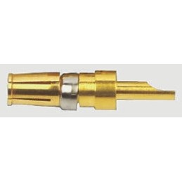 1 pcs - RS PRO , Male Gold , Copper Alloy , Backplane Connector Contact