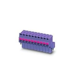 10 pcs : 1873809 - Pluggable Terminal Blocks 2 Pos 5.08mm pitch Plug 24-12AWG Spring