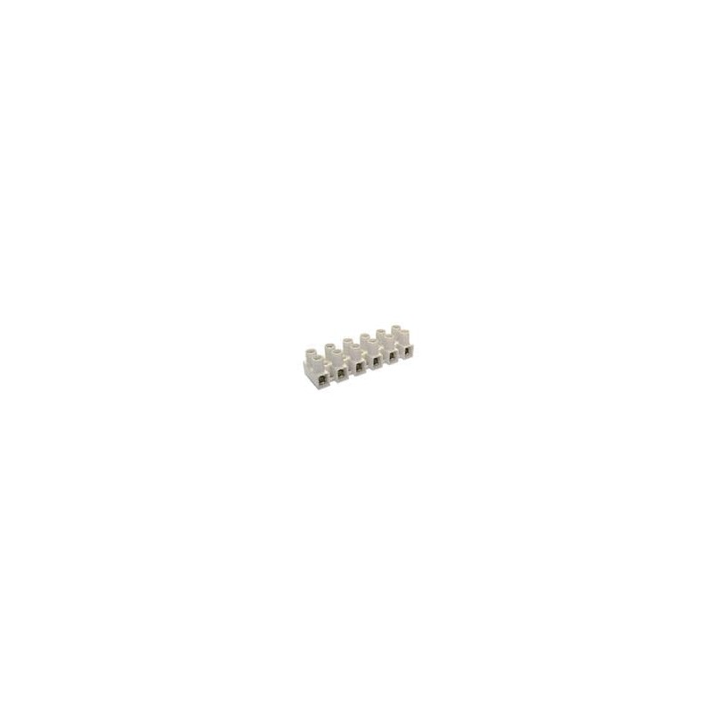 10 pcs : HE6HWPR/04 - Barrier Terminal Blocks Eurostrip, 4 pole,12mm spacing