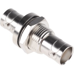 1 pcs - Telegartner Straight 50Ω RF Adapter BNC Socket to BNC Socket 4GHz