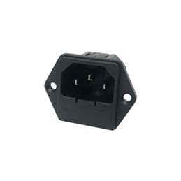 10 pcs : IEC-F-1 - AC Power Entry Modules M SCREW-ON INTL I/O PANEL MOUNT