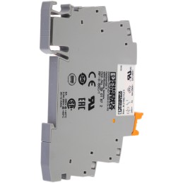 1 pcs - Phoenix Contact RIF-0-RSC-24DC/ 1AU Series Interface Relay, DIN Rail Mount, 24V dc Coil, SPST, 1-Pole