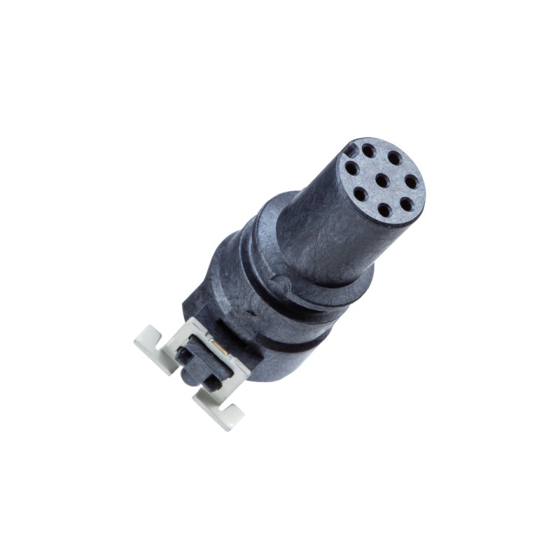 1 pcs - Amphenol Industrial Circular Connector, 8 Contacts, Surface Mount, M8 Connector, Socket, M Series