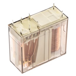 1 pcs - TE Connectivity PCB Mount Non-Latching Relay, 24V dc Coil, 8A Switching Current, DPDT