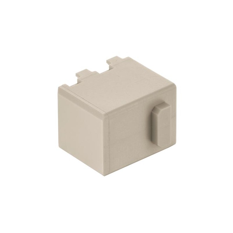 1 pcs - HARTING Crimp Connector Dummy Cube, 0 Way, Han-Modular, Han-Domino