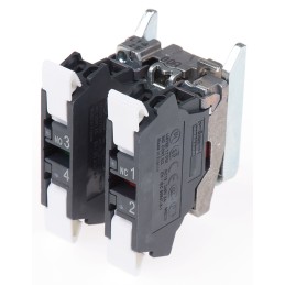 1 pcs - Schneider Electric Harmony XB4 Series Contact Block, 1NO + 1NC
