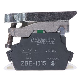 1 pcs - Schneider Electric Harmony XB4 Series Contact Block, 1NO + 1NC