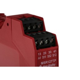 1 pcs - Rockwell Automation Single-Channel Light Beam/Curtain, Safety Switch/Interlock Safety Relay, 24V ac/dc, 3 Safety