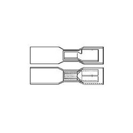 10 pcs : B-106-8401 - Terminals H/S-SILO 22-18 RED .150