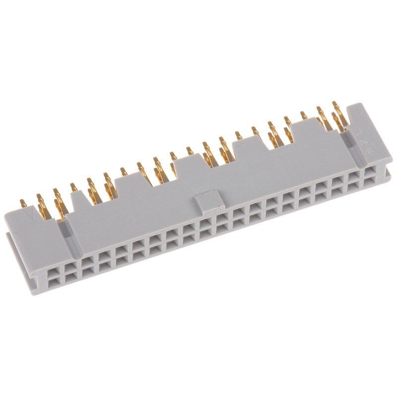 1 pcs - 3M 8500 Series Straight Through Hole Mount PCB Socket, 40-Contact, 2-Row, 2.54mm Pitch, Solder Termination