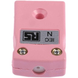 1 pcs - RS PRO In-Line Thermocouple Connector for Use with Type N Thermocouple, Miniature Size, IEC Standard