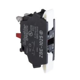 1 pcs - Schneider Electric Harmony XB Series Contact Block, 1NC