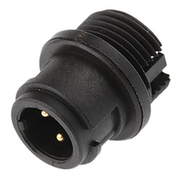 1 pcs - binder Circular Connector, 2 Contacts, Panel Mount, Subminiature Connector, Plug, Male, IP40, 710 Series