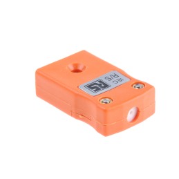 1 pcs - RS PRO In-Line Thermocouple Connector for Use with Type R/S Thermocouple, Miniature Size, IEC Standard