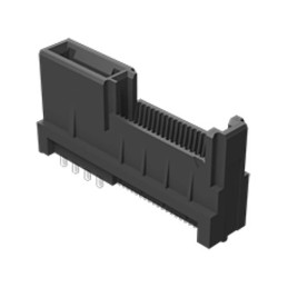 1 pcs - Samtec HSEC8-160-01-S-DV-A-BL Series Vertical Female Edge Connector, Surface Mount, 120-Contacts, 0.8mm Pitch, 2-Row