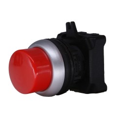 1 pcs - RS PRO Red Spring Return Push Button Head, 22mm Cutout, IP65