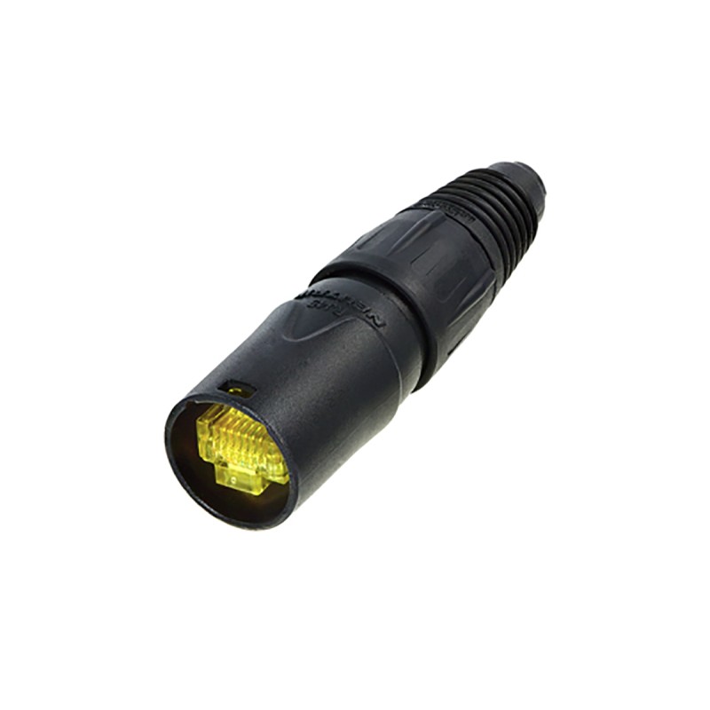 1 pcs - Neutrik etherCON Series Male RJ45 Connector, Cable Mount