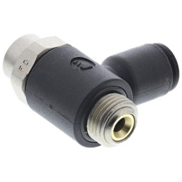 1 pcs - Legris 7011 Series Tube Flow Regulator, 6mm Tube Inlet Port x G 1/8 Male Outlet Port