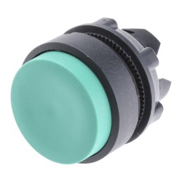 1 pcs - Schneider Electric Harmony XB5 Series Green Spring Return Push Button Head, 22mm Cutout, IP66, IP67