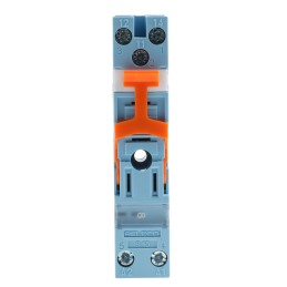 1 pcs - Releco MRC 5 Pin 250V ac DIN Rail Relay Socket, for use with IRC Series