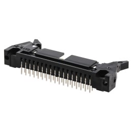 1 pcs - Hirose HIF3B Series Right Angle Through Hole PCB Header, 34 Contact(s), 2.54mm Pitch, 2 Row(s), Shrouded