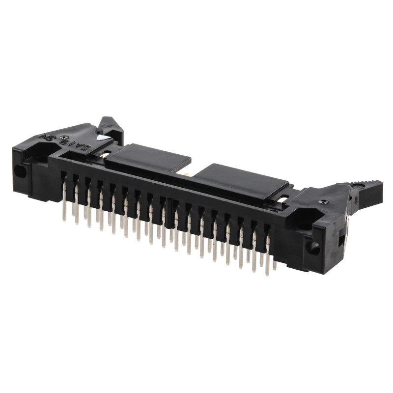 1 pcs - Hirose HIF3B Series Right Angle Through Hole PCB Header, 34 Contact(s), 2.54mm Pitch, 2 Row(s), Shrouded