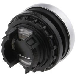 1 pcs - Eaton RMQ Titan M22 Series White Maintained Push Button Head, 22mm Cutout, IP69K