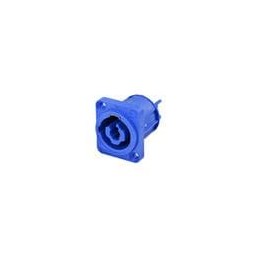 10 pcs : RRAC3I-G-000-0 - AC Power Plugs & Receptacles 3P AC PWR INLET RCPT IP20 BLUE