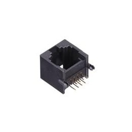 10 pcs : GLX-N-88M-BLK - Modular Connectors / Ethernet Connectors M/JK L/PROF RT&lt, 8P8C BLK