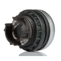 1 pcs - Eaton RMQ Titan M22 Series Yellow Momentary Push Button, 22mm Cutout, IP66, IP67, IP69