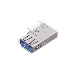10 pcs : GSB3116344KHHR - USB Connectors USB3.0, A, RECEPTACLE, UPRIGHT DIP
