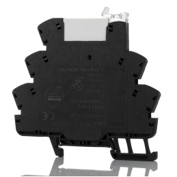 1 pcs - Weidmuller TRZ Series Interface Relay, DIN Rail Mount, 230V Coil, SPDT, 1-Pole, 6A Load