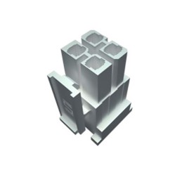 1 pcs - Samtec, IPBD Female PCB Connector Housing, 4.19mm Pitch, 5 Way, 1 Row Top Entry