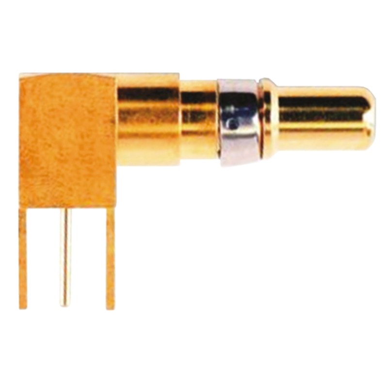 1 pcs - FCT from Molex, FME Series, Male PCB D-Sub Connector Coaxial Contact, Gold over Nickel Pin
