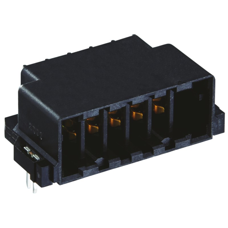 1 pcs - Hirose FX30B Series Right Angle Through Hole Mount PCB Socket, 5-Contact, 1-Row, 3.81mm Pitch, Solder Termination