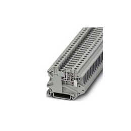 10 pcs : 3046142 - DIN Rail Terminal Blocks UT 4-TG KNIFE DISCON TERM BK