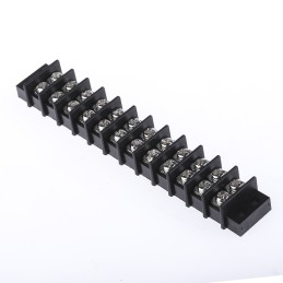 1 pcs - RS PRO Non-Fused Terminal Block, 12-Way, 20A, 12 AWG Wire, Screw Termination