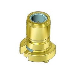 10 pcs : SMBR004D00 - RF Connectors / Coaxial Connectors SMB PCB MT STR RCPT 6.5MM SMT NO BOSS