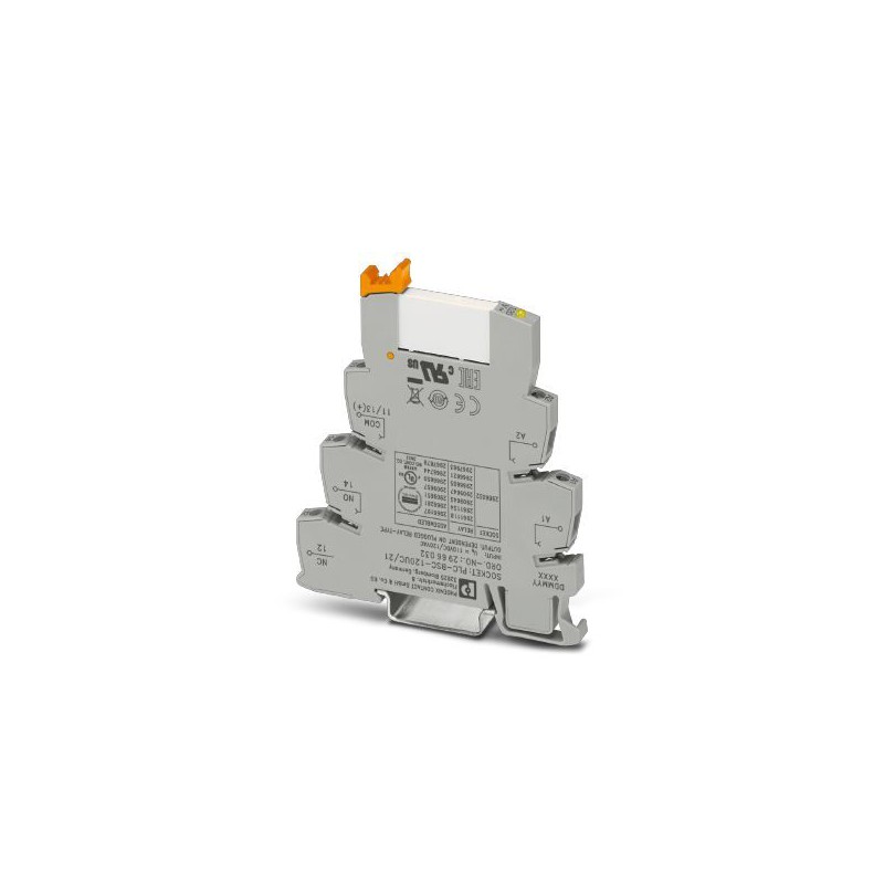 1 pcs - Phoenix Contact PLC-RSC- 24UC/21AU Series Interface Relay, Chassis Mount, 24V ac/dc Coil, SPDT, 1-Pole
