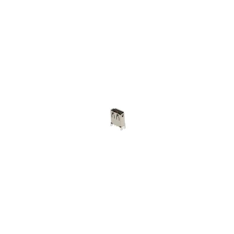 10 pcs : 2439034-3 - USB Connectors Vertical USB 3.2 A (board lock) / Au30um