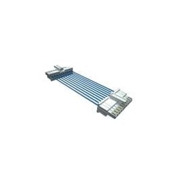 10 pcs : MMSST-04-24-F-24.00-S-K - Rectangular Cable Assemblies .100' Mini Mate Single Row Discrete Wire Cable Assembly, Teflon 