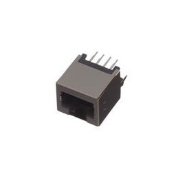 10 pcs : GDTX-S-88 - Modular Connectors / Ethernet Connectors 8P8C PCB CAT 5