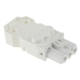1 pcs - Wieland GST15i3 Series Mini Connector, 3-Pole, Female, Cable Mount, 16A, IP20