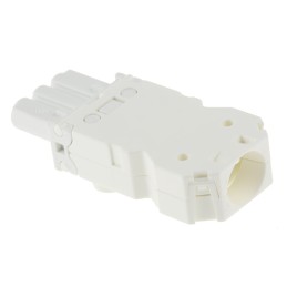 1 pcs - Wieland GST15i3 Series Mini Connector, 3-Pole, Female, Cable Mount, 16A, IP20
