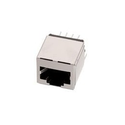 10 pcs : 615008138221 - Modular Connectors / Ethernet Connectors WR-MJ Feml Shielded 8P8C Vert Front Post