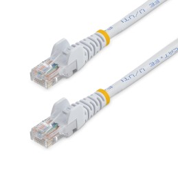 1 pcs - StarTech.com Cat5e Male RJ45 to Male RJ45 Ethernet Cable, U/UTP, White PVC Sheath, 0.5m, CM Rated