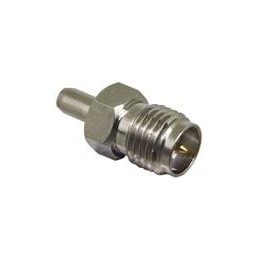 10 pcs : CONREVSMA011-R178 - RF Connectors / Coaxial Connectors RP-SMA Fml Cbl End Crimp - RG-178 Cbl