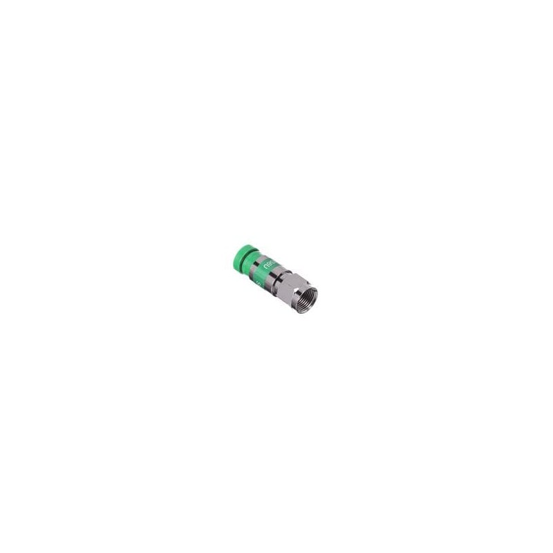 10 pcs : FSNS6U-25 - RF Connectors / Coaxial Connectors ROSNS RG6 F UNIV